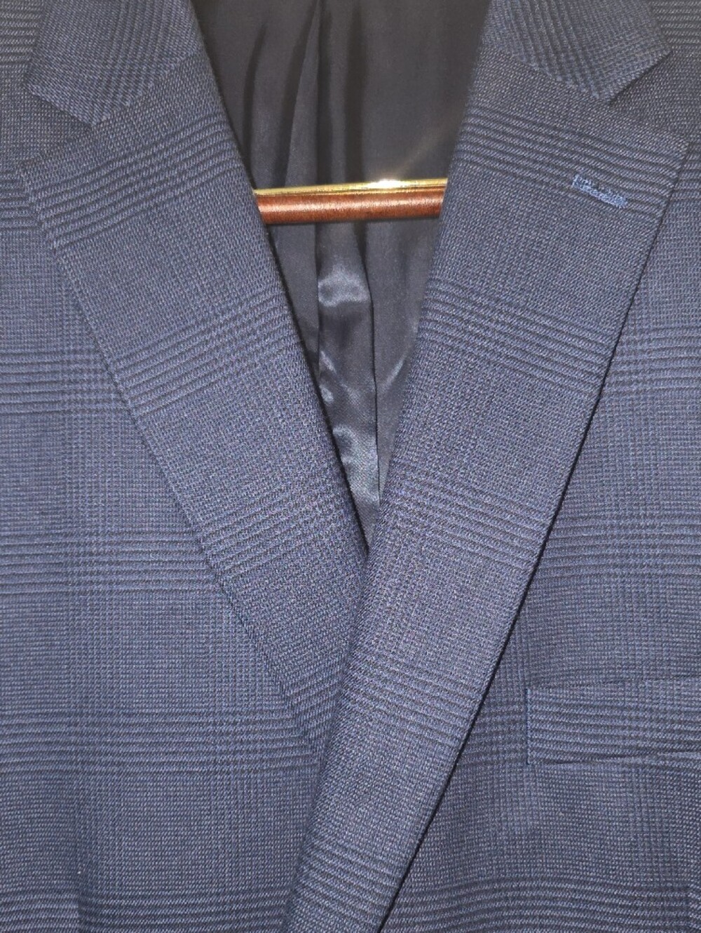Lauren Ralph Lauren Navy Plaid Sport Coat